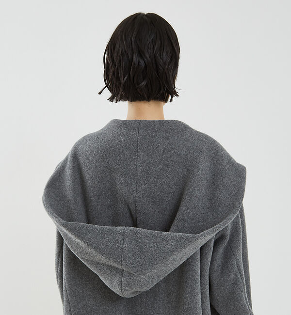 The Store by C' 「【HARUNOBUMURATA】 KAREN／ウールフーディーコート」|その他|