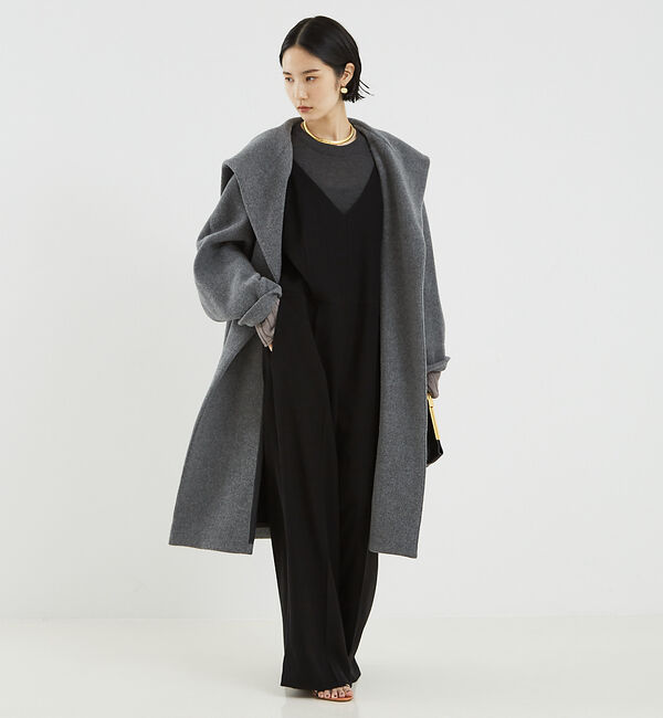 The Store by C' 「【HARUNOBUMURATA】 KAREN／ウールフーディーコート」|その他|