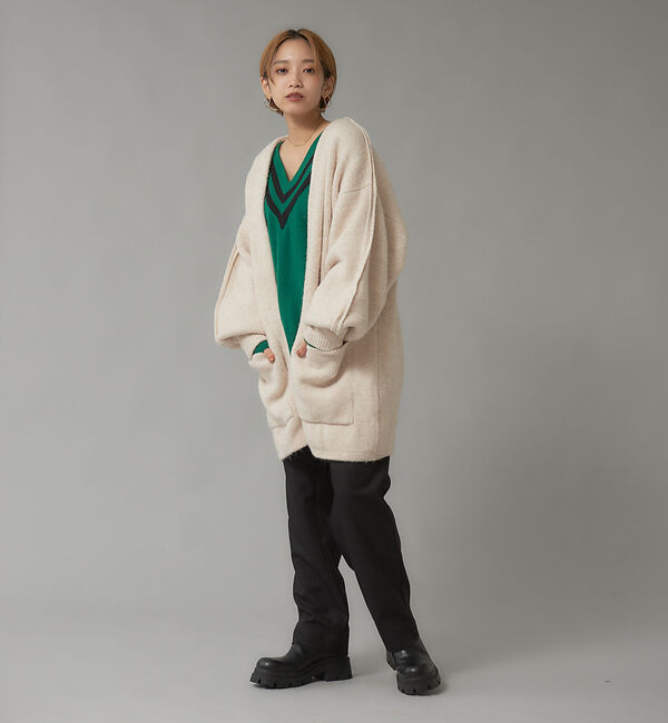 NOMINE「袖ボリュームニットコート」|その他|
