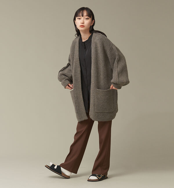 NOMINE「袖ボリュームニットコート」|その他|