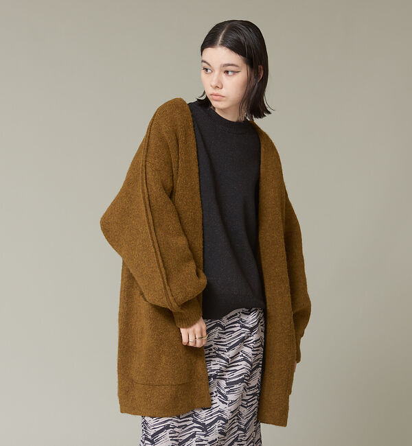 NOMINE「袖ボリュームニットコート」|その他|