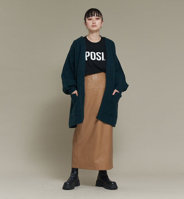 NOMINE「袖ボリュームニットコート」|その他|