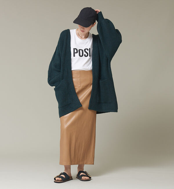 NOMINE「袖ボリュームニットコート」|その他|