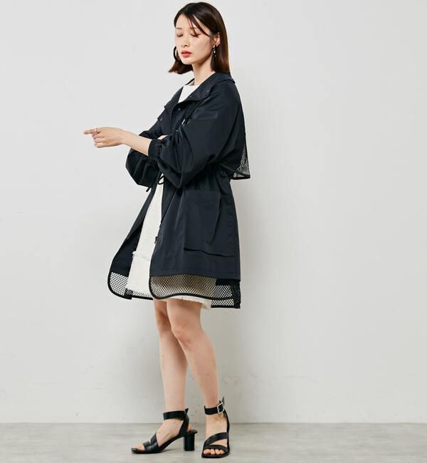 Soffitto「異素材使いマウンテンパーカーコート」|その他|