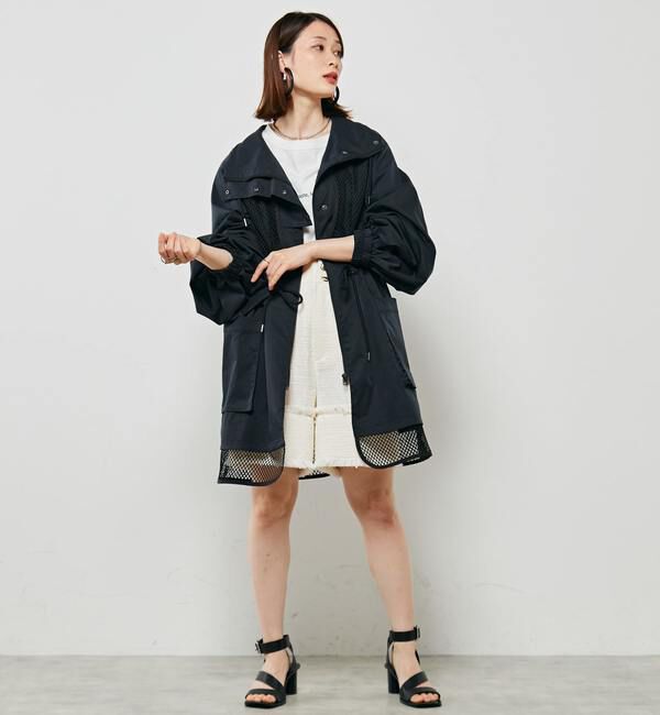 Soffitto「異素材使いマウンテンパーカーコート」|その他|