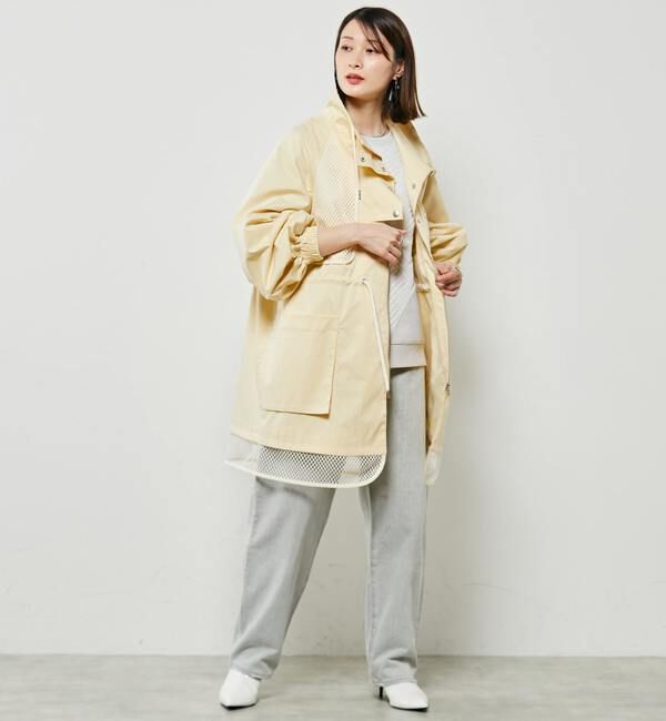 Soffitto「異素材使いマウンテンパーカーコート」|その他|