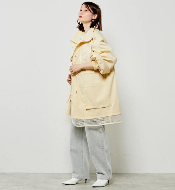 Soffitto「異素材使いマウンテンパーカーコート」|その他|