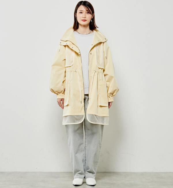 Soffitto「異素材使いマウンテンパーカーコート」|その他|