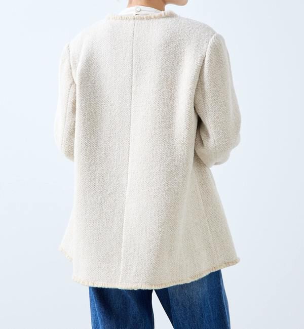 A_「【A_/エース】BALIノーカラーコート」|その他|