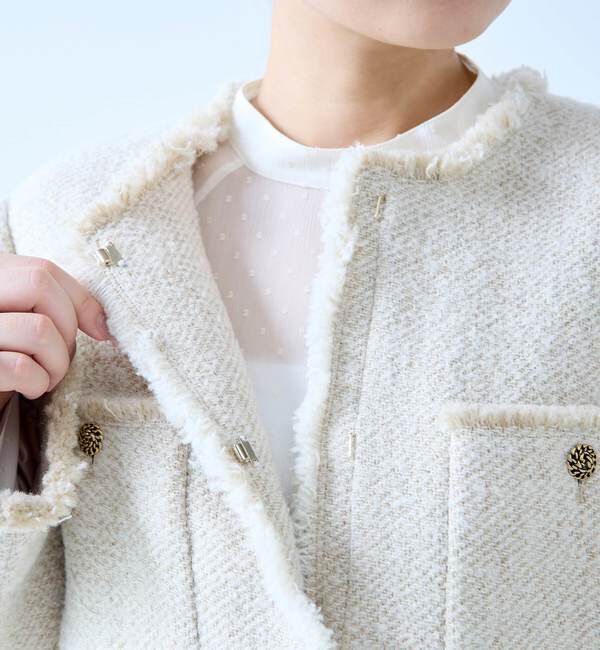 A_「【A_/エース】BALIノーカラーコート」|その他|