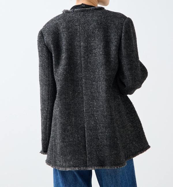 A_「【A_/エース】BALIノーカラーコート」|その他|