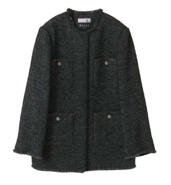 A_「【A_/エース】BALIノーカラーコート」|その他|