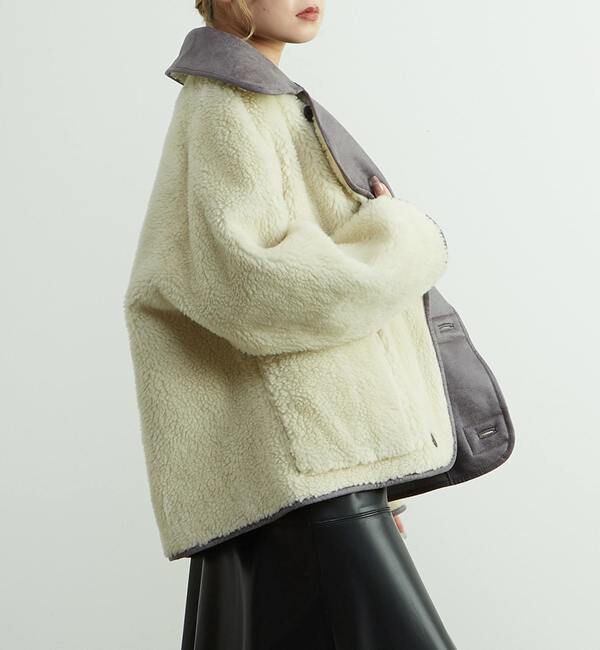 SOFFITTO「【HAVELESS/ハヴレス】ELLIE REVERSIBLE MUSTANG JACKET」|その他|