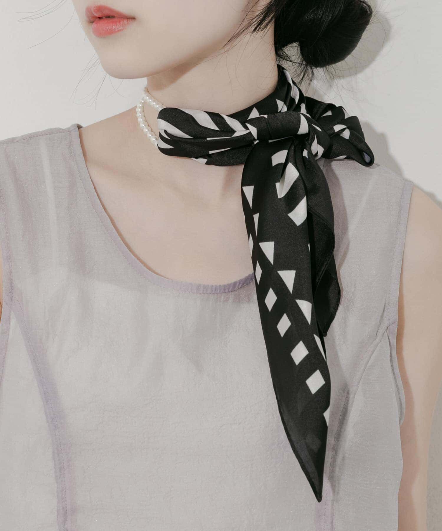 SMELLY「アソートパターンスカーフ」|バンダナ・スカーフ|ブラック系その他