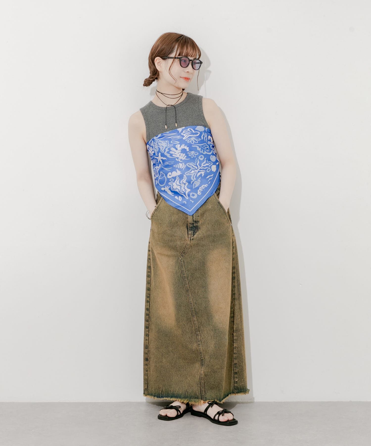 SMELLY「アソートパターンスカーフ」|バンダナ・スカーフ|