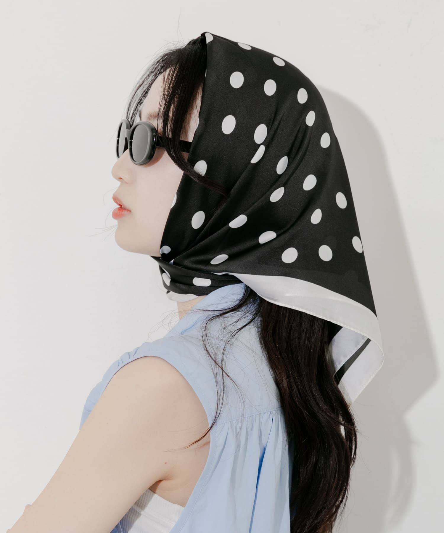 SMELLY「アソートパターンスカーフ」|バンダナ・スカーフ|ドット