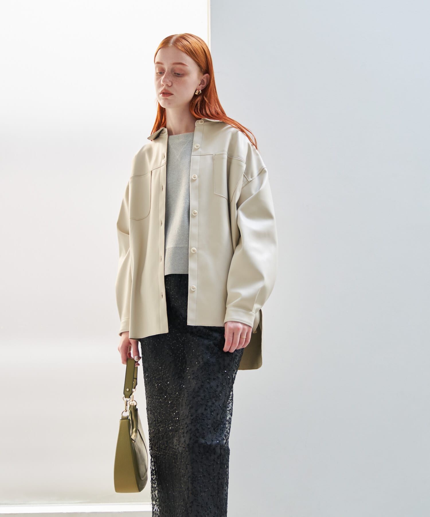 URBAN RESEARCH ROSSO「オーバージャケット」|その他|オフホワイト