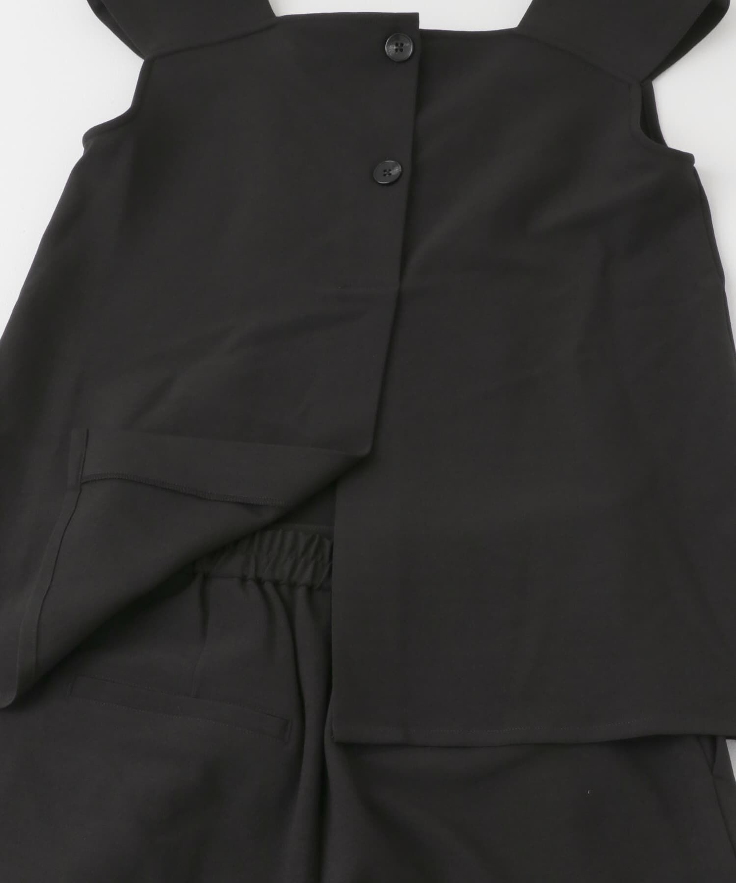 URBAN RESEARCH ROSSO「『UR TECH DRYLUXE』F by ROSSO　フレンチブラウス+ワイドパンツ」|その他|