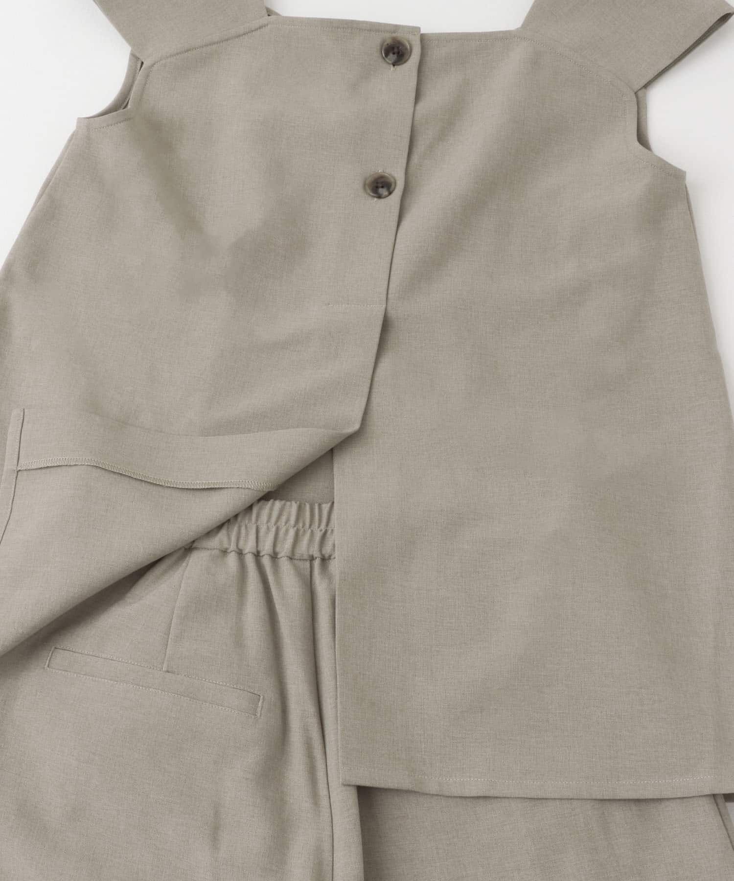 URBAN RESEARCH ROSSO「『UR TECH DRYLUXE』F by ROSSO　フレンチブラウス+ワイドパンツ」|その他|