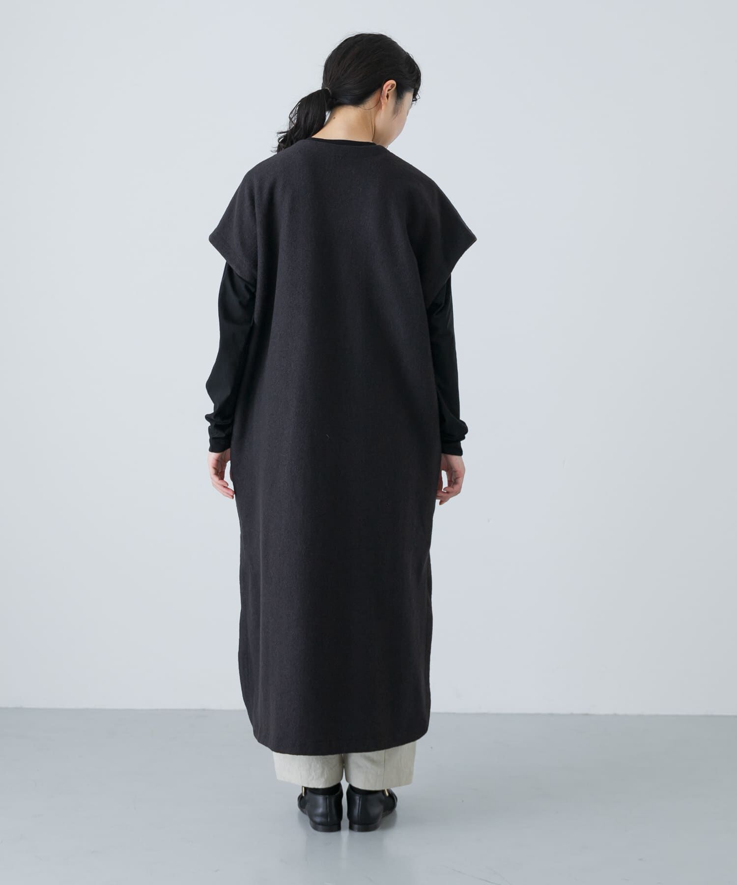 かぐれ「『一部WEB限定カラー』ウールミルドジレワンピース」|ワンピース|