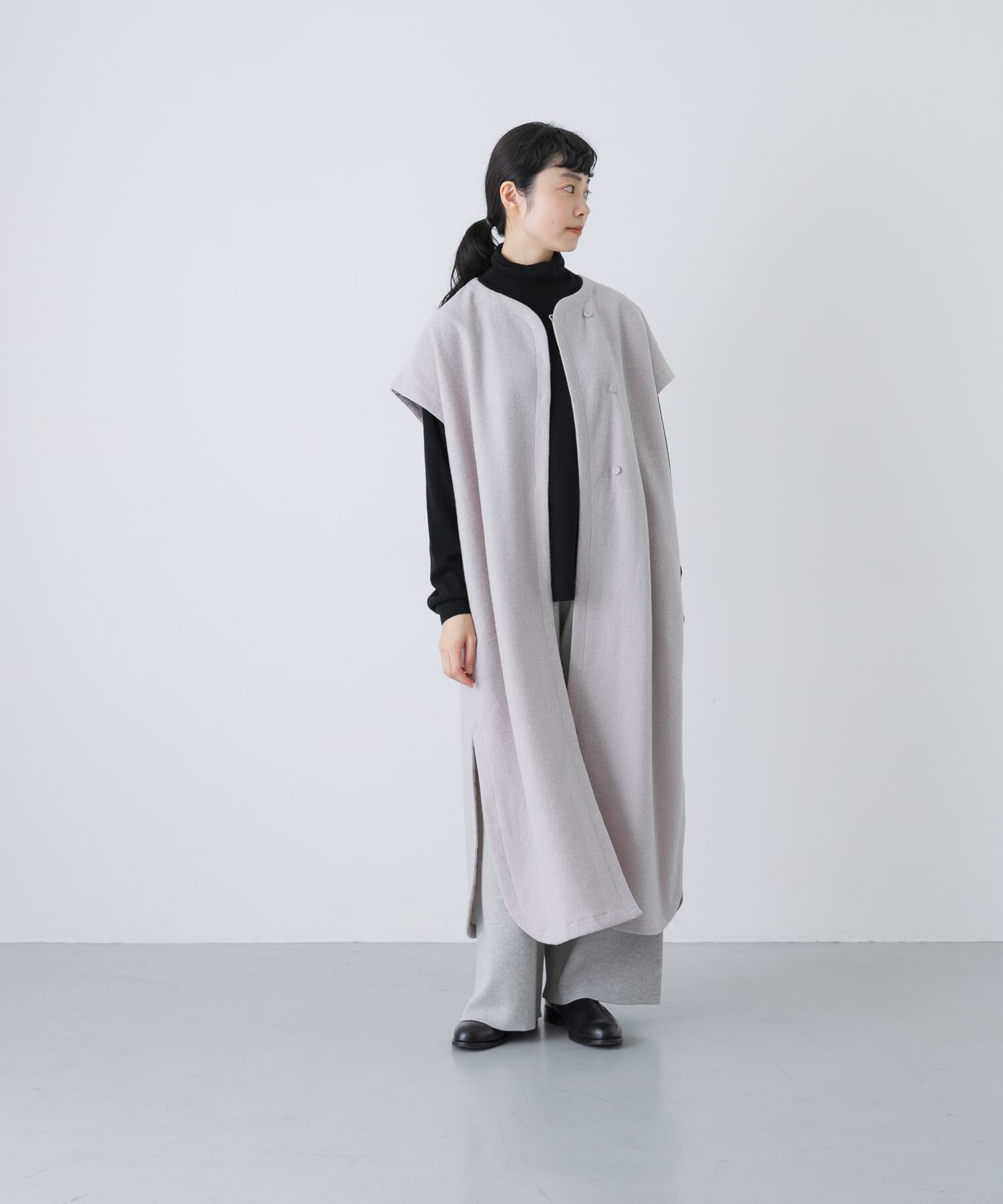 かぐれ「『一部WEB限定カラー』ウールミルドジレワンピース」|ワンピース|