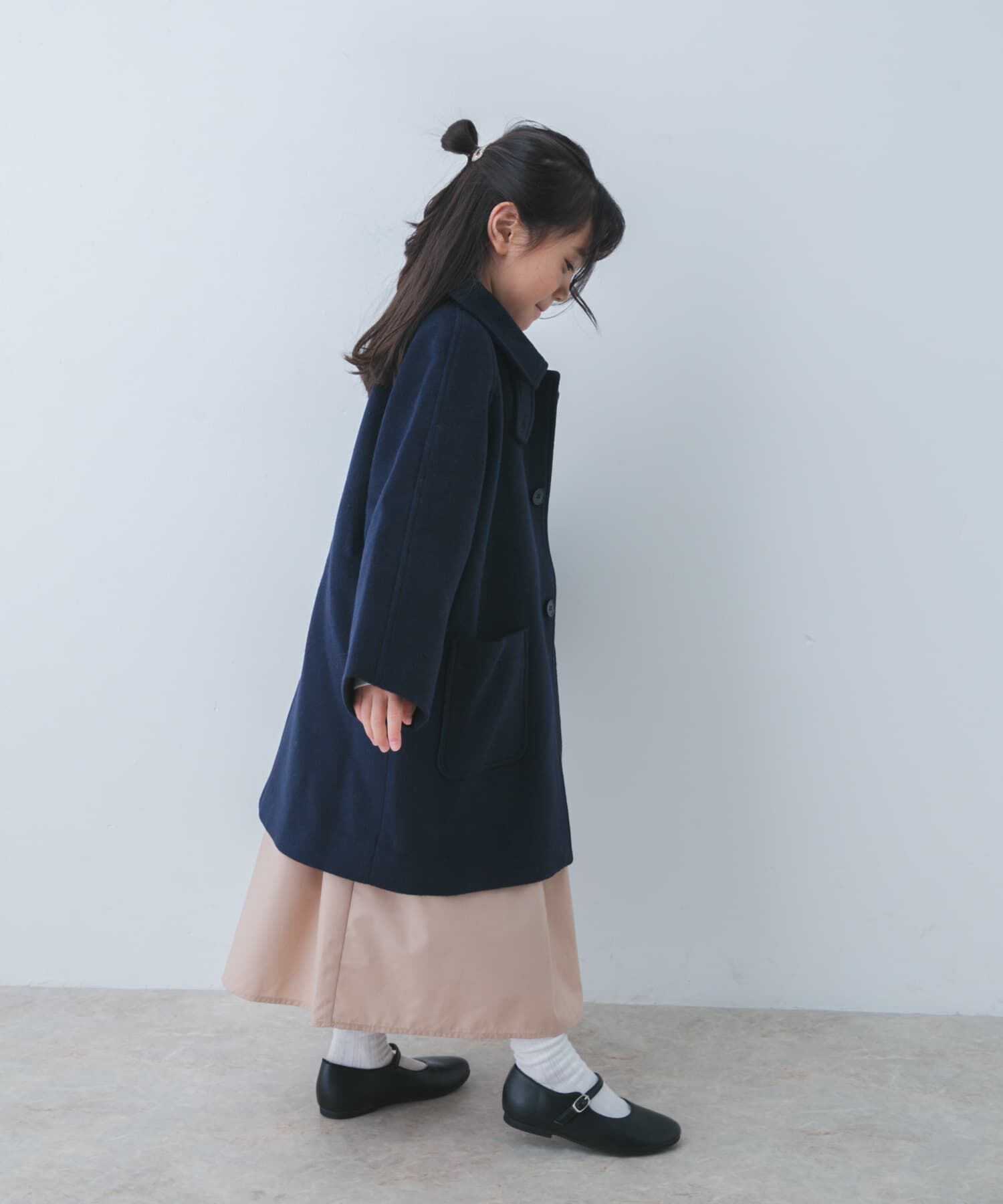 URBAN RESEARCH DOORS「ステンカラーウール混コート(KIDS)」|その他|