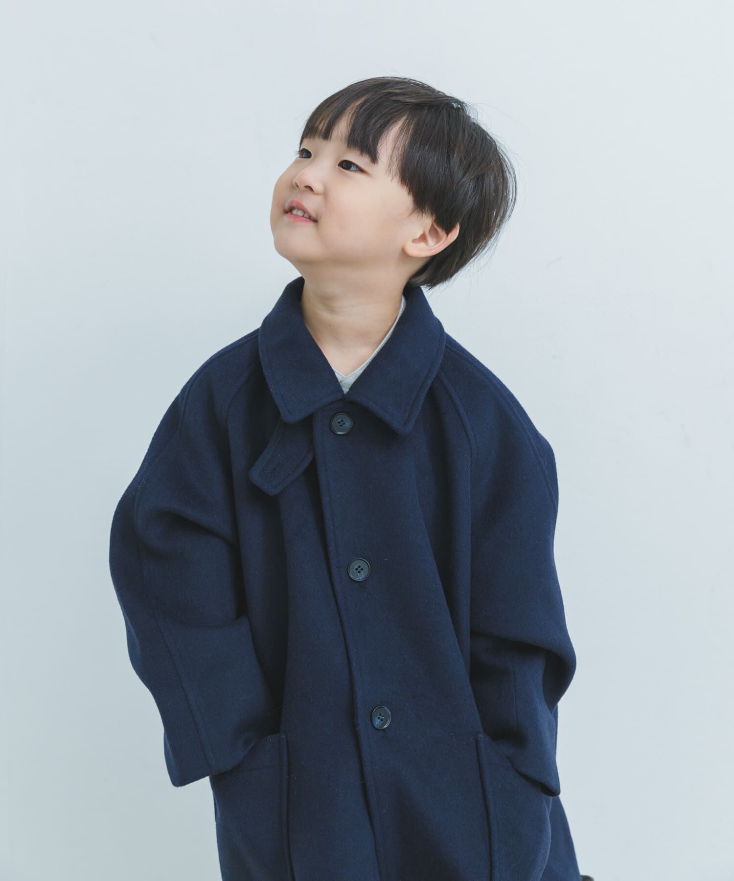 URBAN RESEARCH DOORS「ステンカラーウール混コート(KIDS)」|その他|