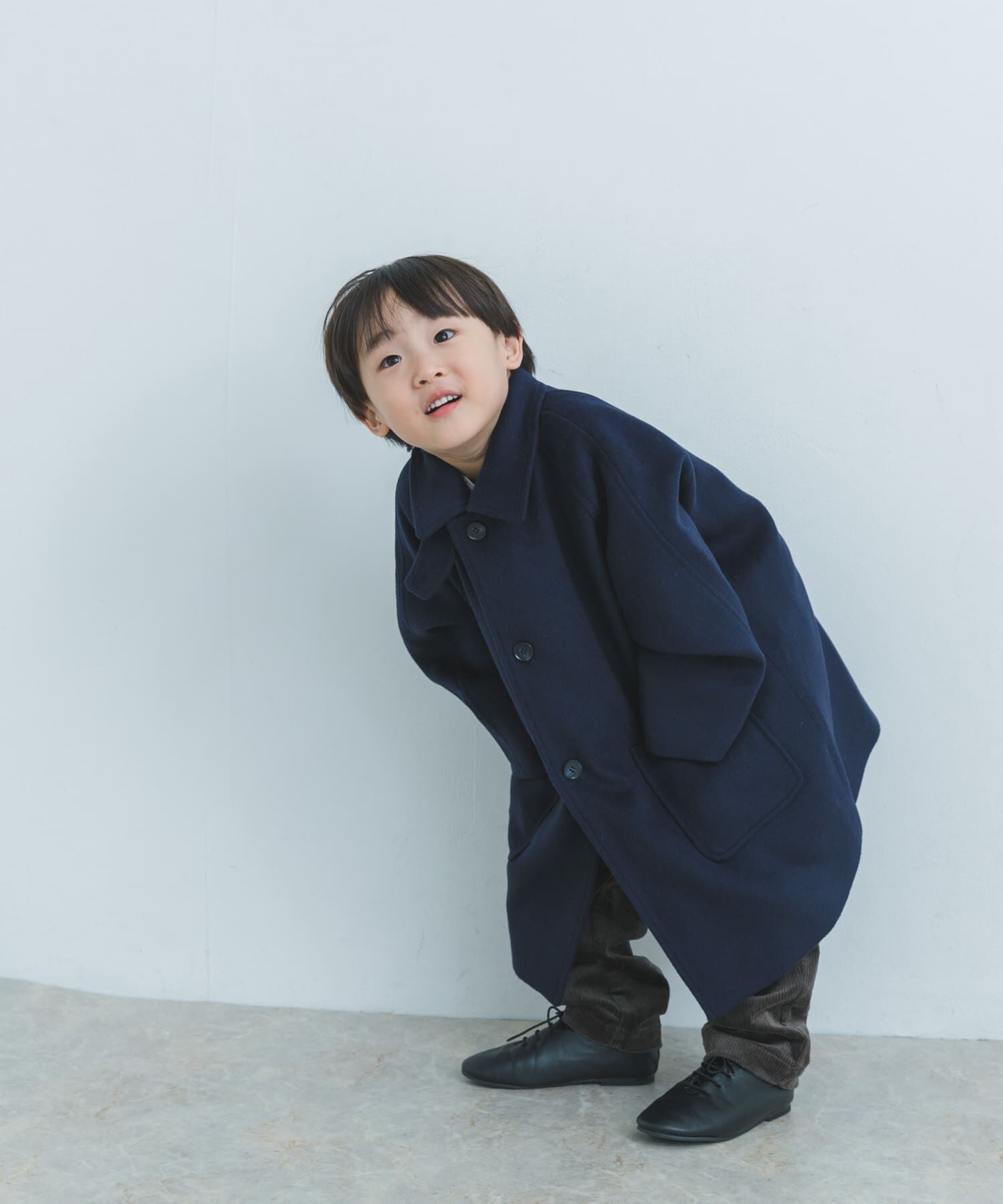 URBAN RESEARCH DOORS「ステンカラーウール混コート(KIDS)」|その他|