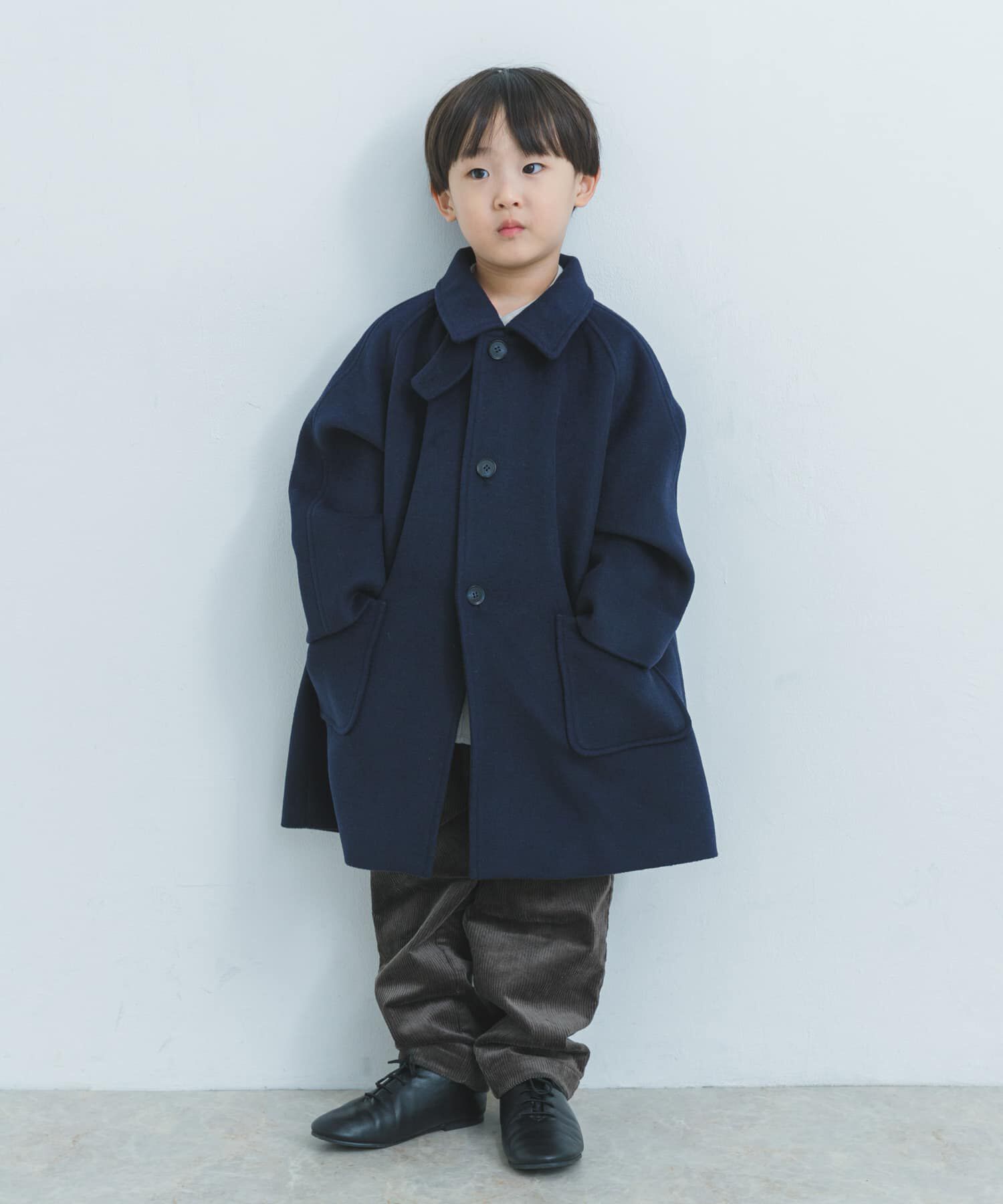 URBAN RESEARCH DOORS「ステンカラーウール混コート(KIDS)」|その他|