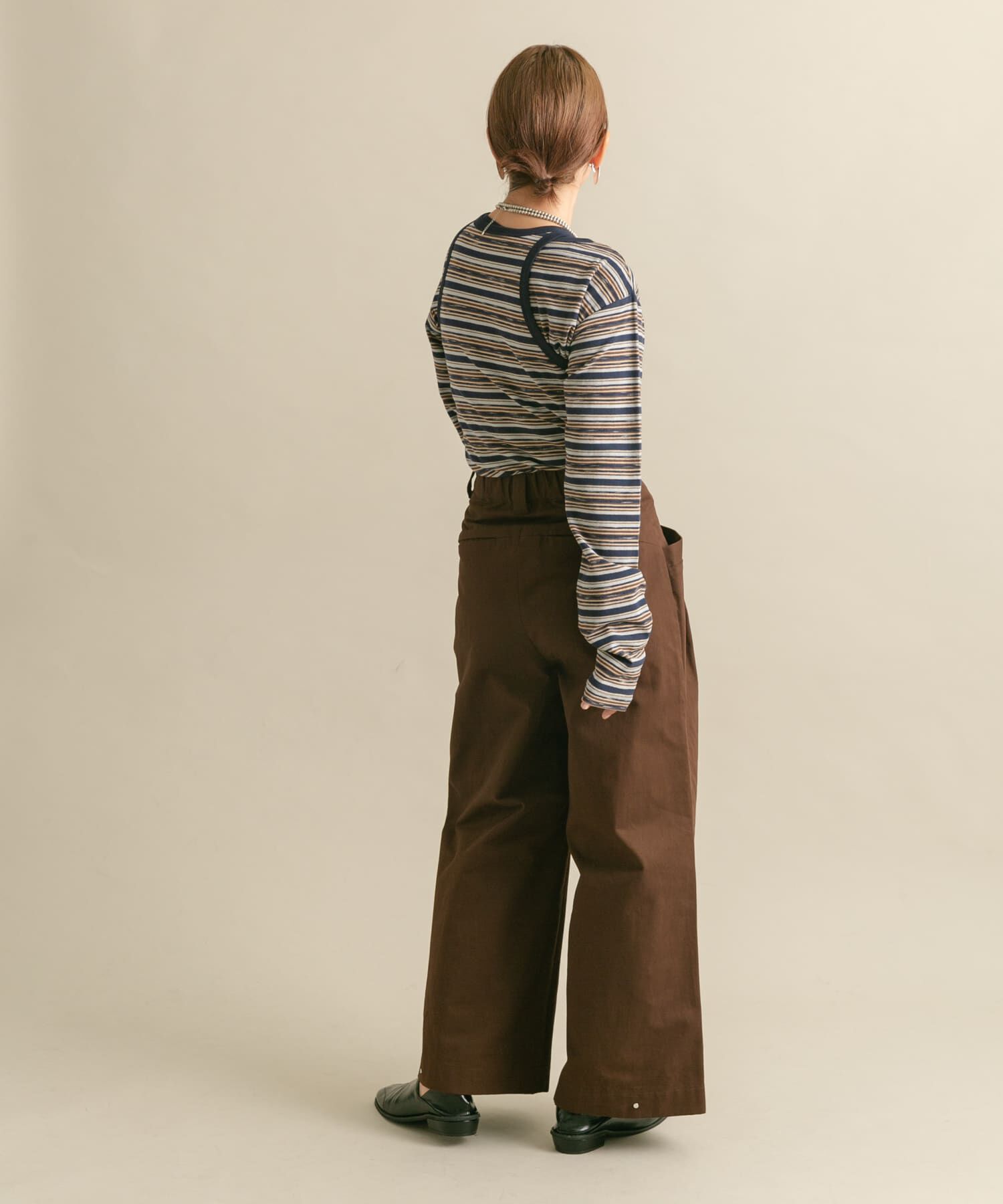  「ボーダータンクトップSETトップス」|Tシャツ・カットソー|