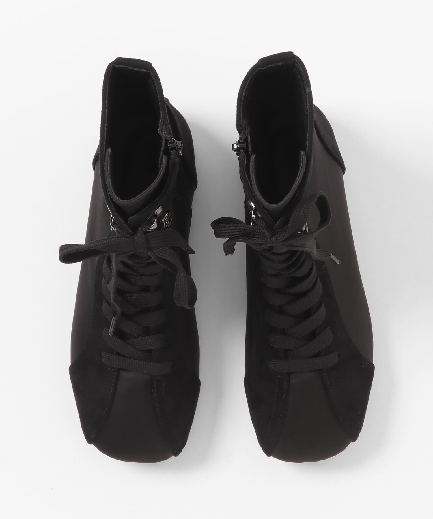  「レースアップハイカットスニーカー」|スニーカー|