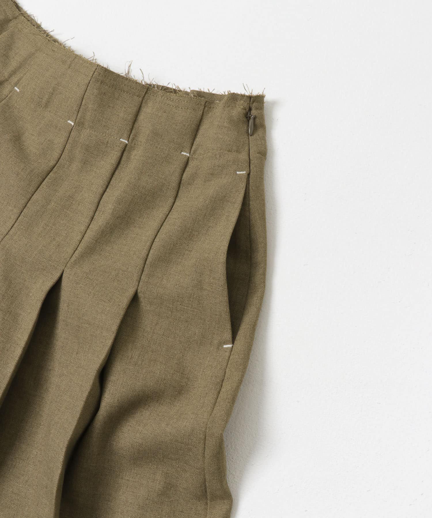  「プリーツミディスカート」|スカート|