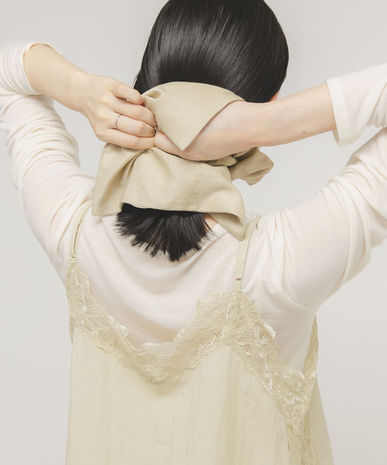  「サテンシュシュ(大)」|ヘアゴム・シュシュ|