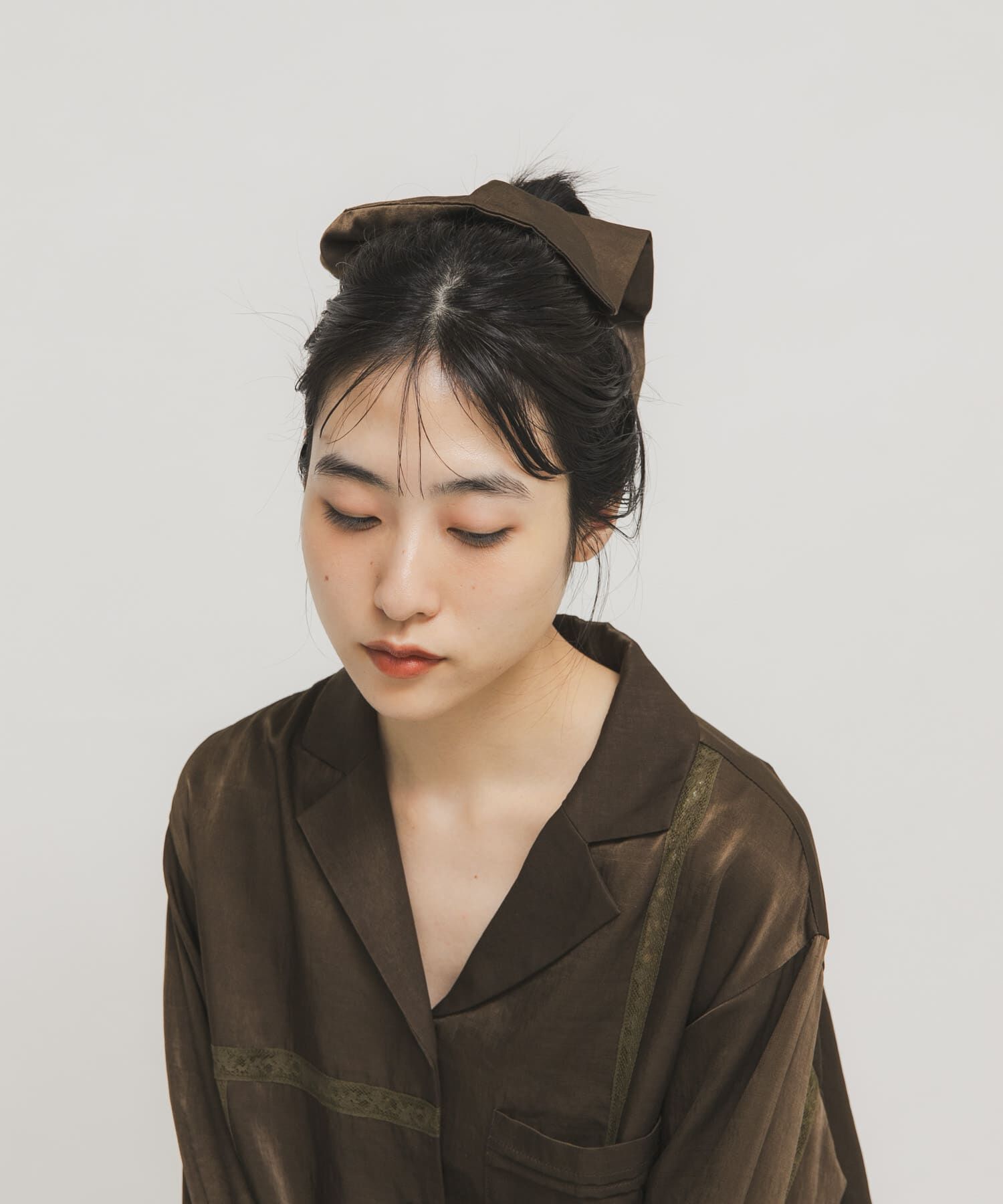  「サテンシュシュ(大)」|ヘアゴム・シュシュ|