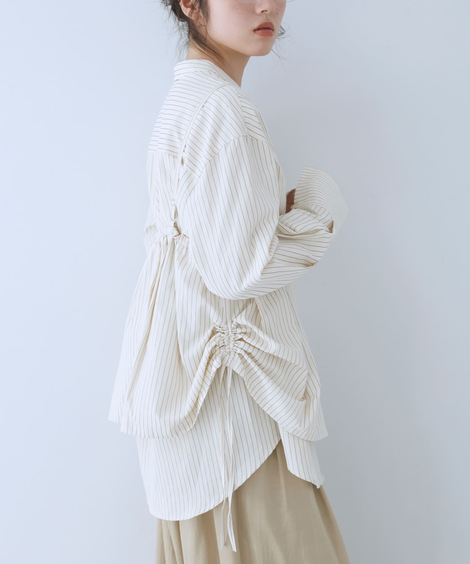  「スカートビスチェSETシャツ」|シャツ・ブラウス|