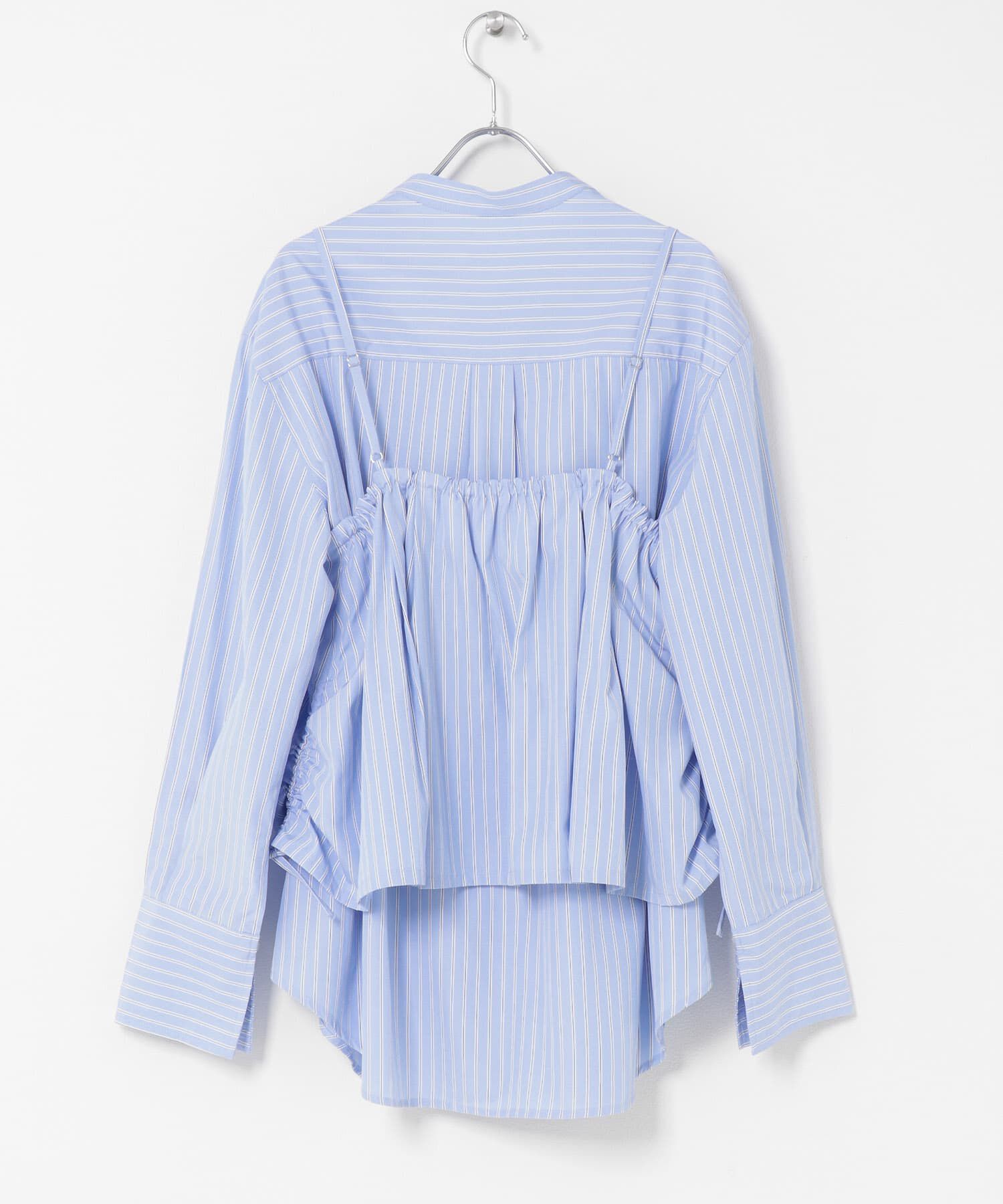  「スカートビスチェSETシャツ」|シャツ・ブラウス|