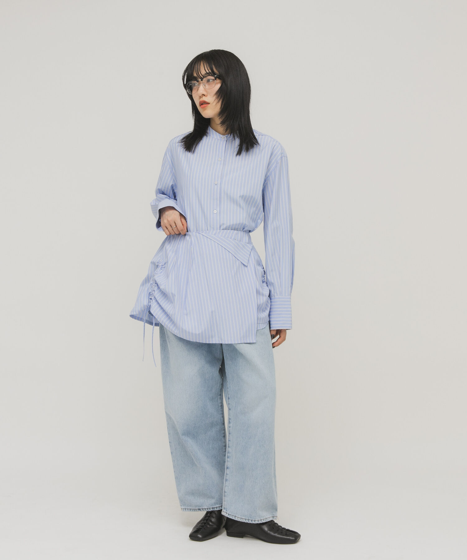  「スカートビスチェSETシャツ」|シャツ・ブラウス|