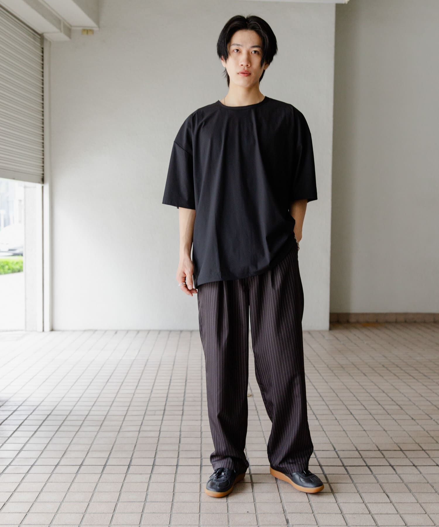 SENSE OF PLACE by URBAN RESEARCH「4WAYストレッチプルオーバーショートスリーブTシャツ」|Tシャツ・カットソー|