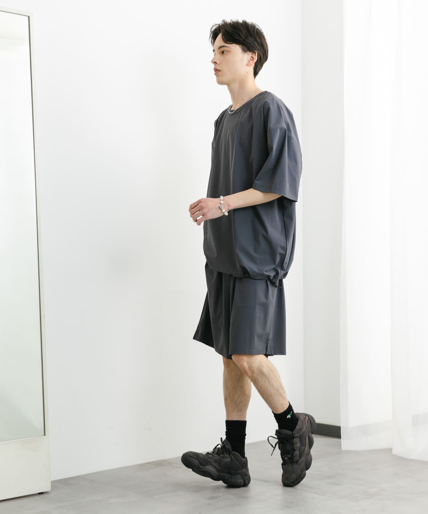 SENSE OF PLACE by URBAN RESEARCH「4WAYストレッチプルオーバーショートスリーブTシャツ」|Tシャツ・カットソー|