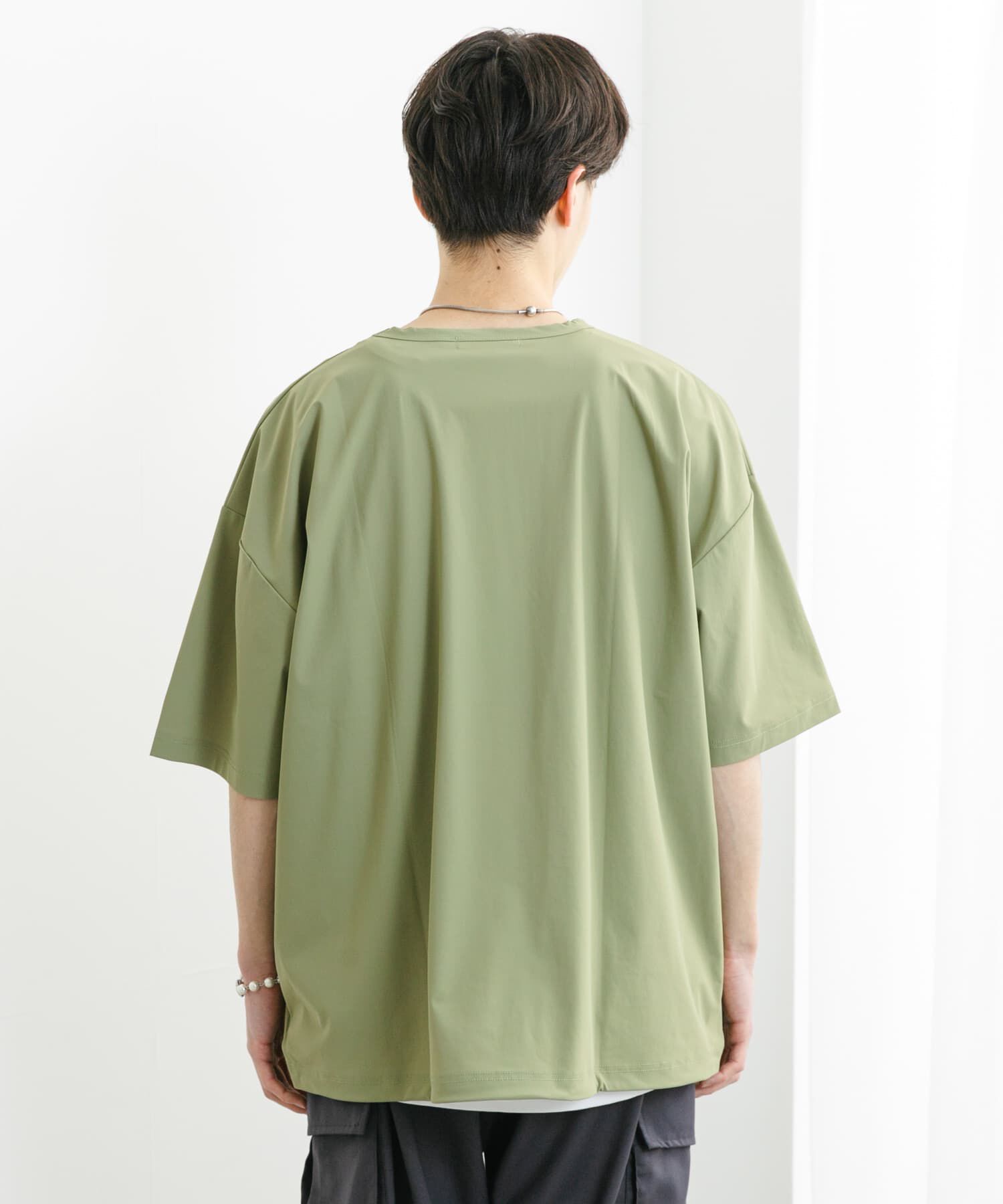 SENSE OF PLACE by URBAN RESEARCH「4WAYストレッチプルオーバーショートスリーブTシャツ」|Tシャツ・カットソー|