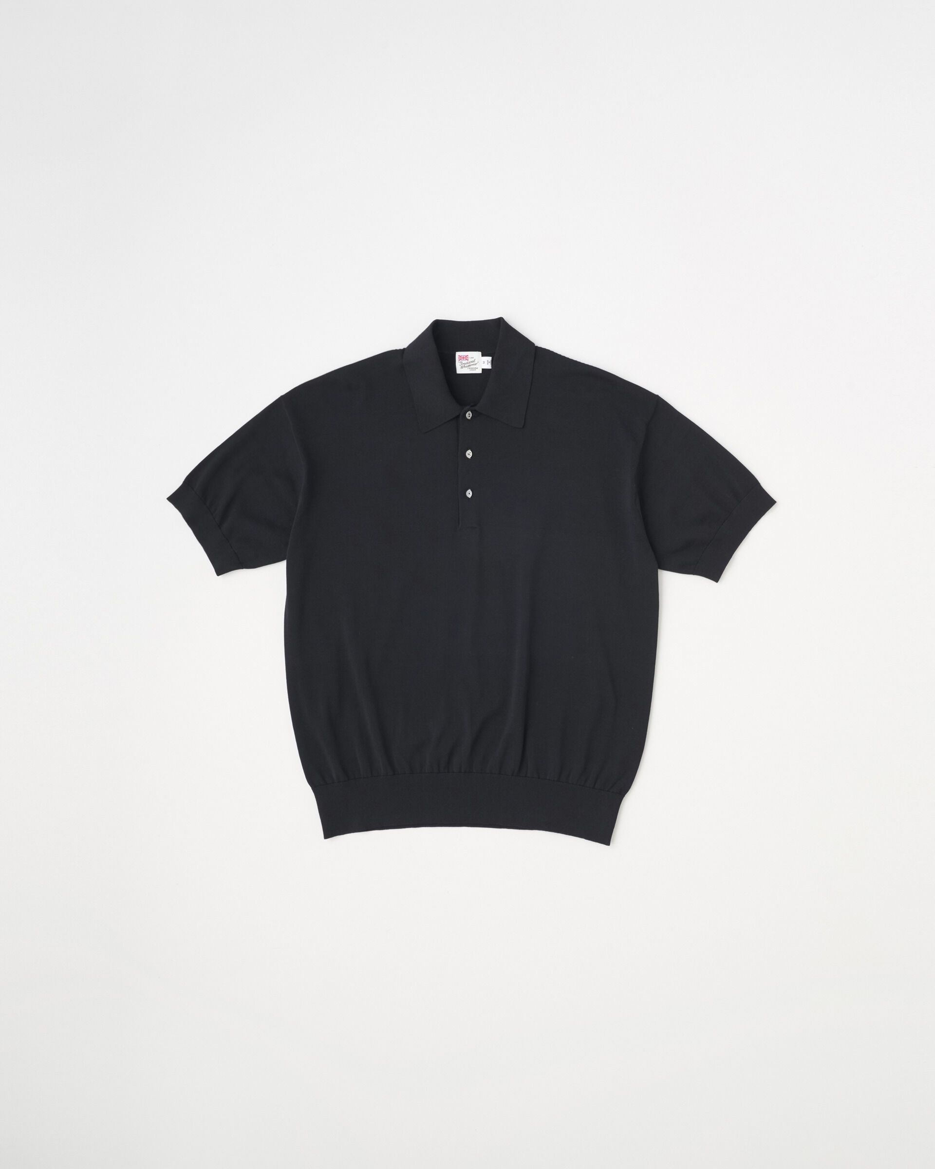 Traditional Weatherwear「HALESWORTH SHORT SLEEVE」|ニット・セーター|ﾌﾞﾗｯｸ