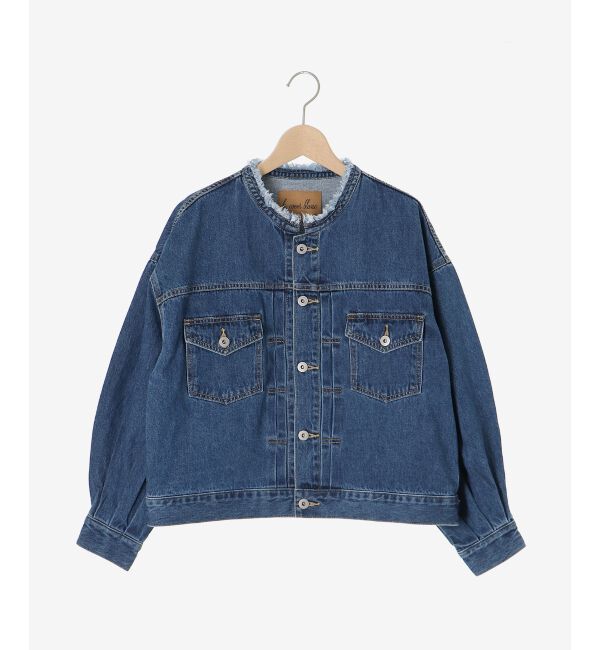  「ノーカラーデニムジャケット」|その他|