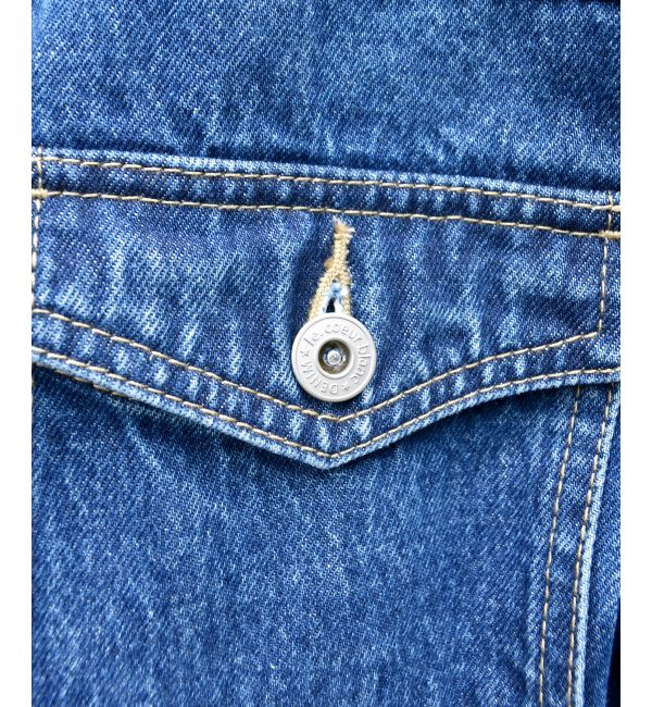  「ノーカラーデニムジャケット」|その他|