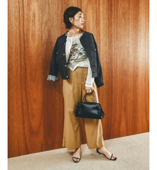  「ノーカラーデニムジャケット」|その他|