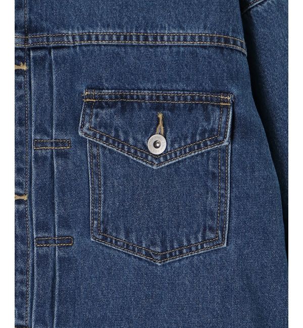  「ノーカラーデニムジャケット」|その他|