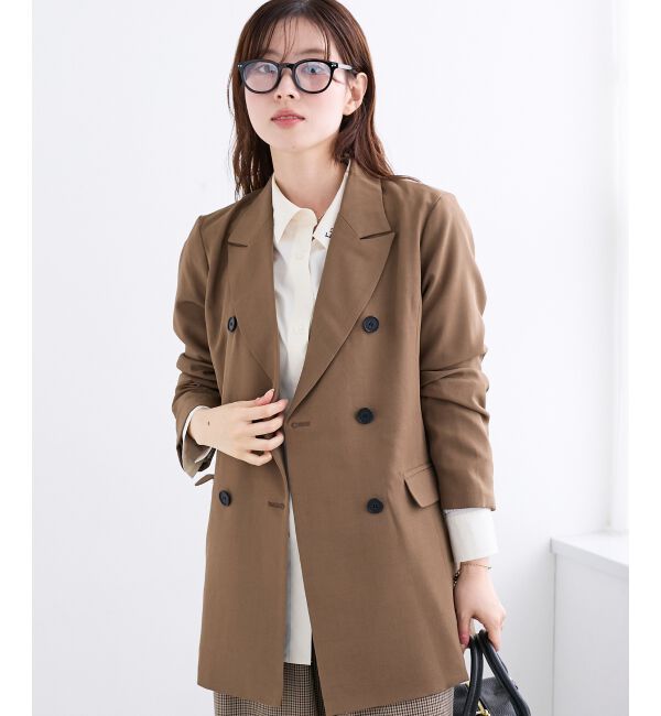  「《WEB限定アイテム》ストレッチルーズジャケット」|その他|