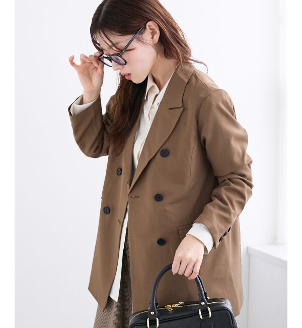  「《WEB限定アイテム》ストレッチルーズジャケット」|その他|