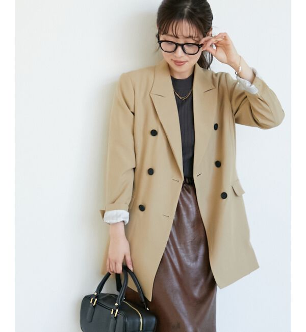  「《WEB限定アイテム》ストレッチルーズジャケット」|その他|