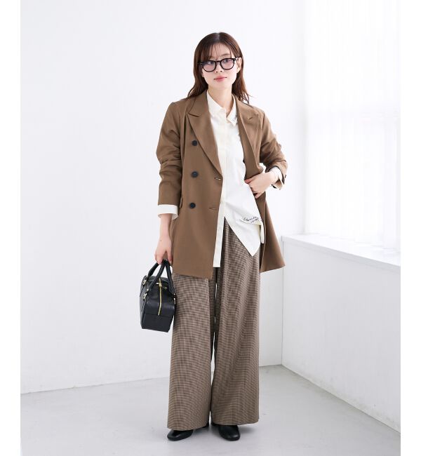  「《WEB限定アイテム》ストレッチルーズジャケット」|その他|