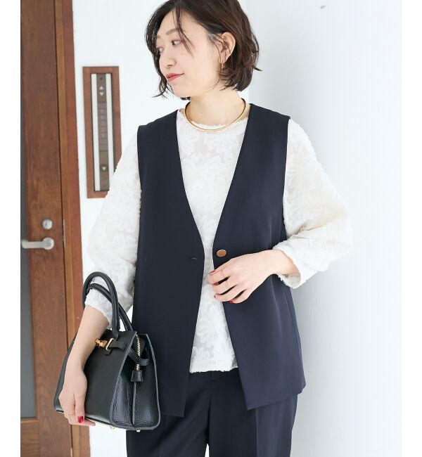  「ツインクロスバックフリルジレ」|その他|